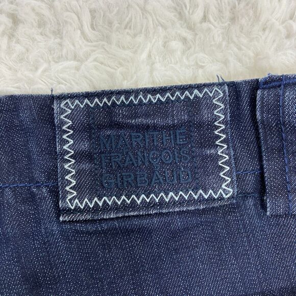 VTG Marithe Francois Girbaud Shuttle Tape Black Jeans Mens 40x34 Jnco Style Y2K - Picture 5 of 8